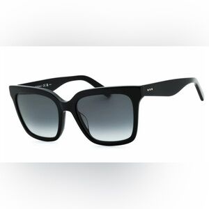 Banana Republic Black Frame Sunglasses with Case and Cloth NEW